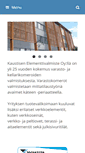 Mobile Screenshot of elementtivalmiste.com